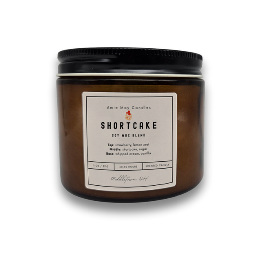 Shortcake Double Wick Scented Candle