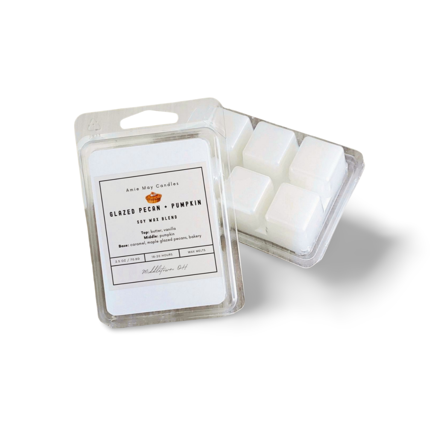 Glazed Pecan + Pumpkin Wax Melts - Wholesale 4 Pack