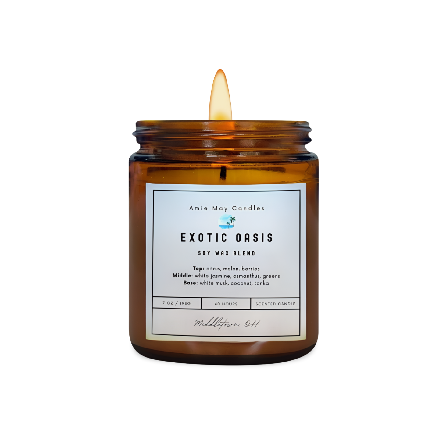 Exotic Oasis 7oz Scented Candle