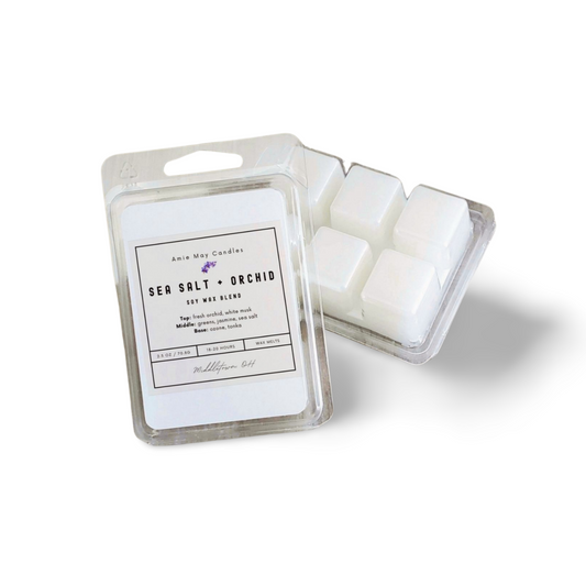 Sea Salt + Orchid Wax Melts - Wholesale 4 Pack