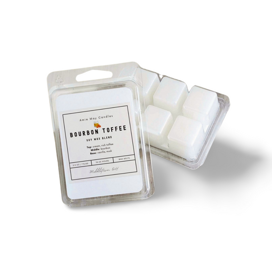 Bourbon Toffee Wax Melts - Wholesale 4 Pack