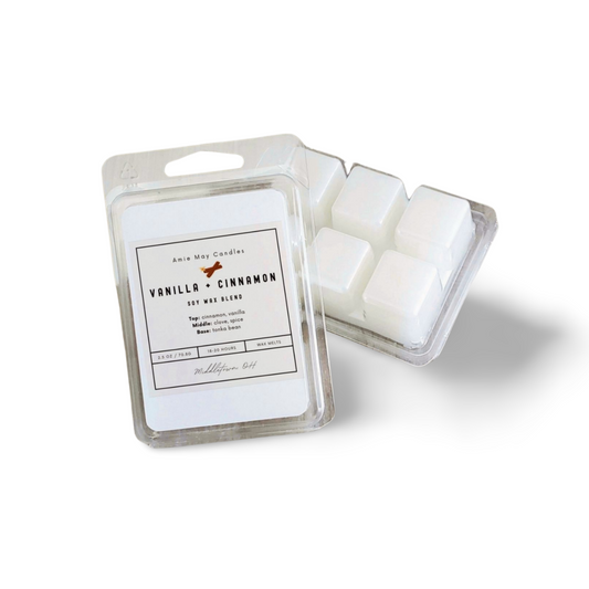 Vanilla + Cinnamon Wax Melts - Wholesale 4 Pack