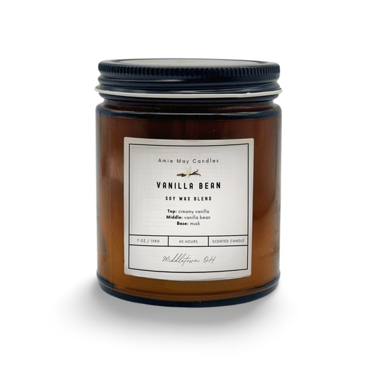 Vanilla Bean 7oz Scented Candle